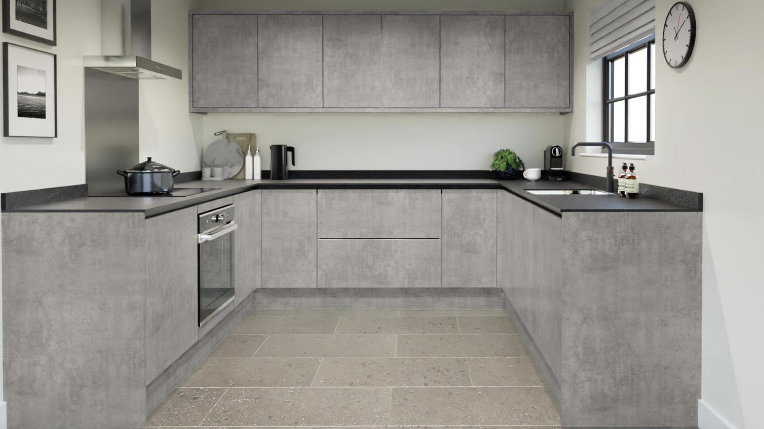 Hockley Concrete Linear EKES UShape