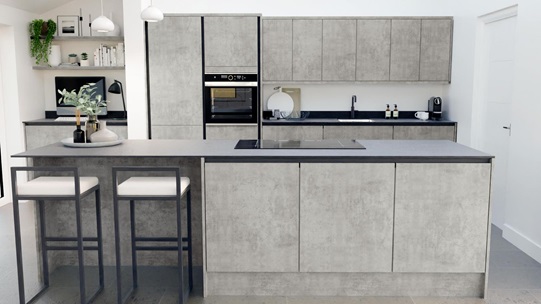 Hockley Concrete Linear EKES Island