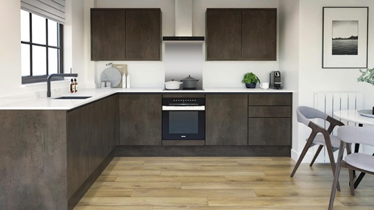 Hockley Darkstone Linear EKES LShape