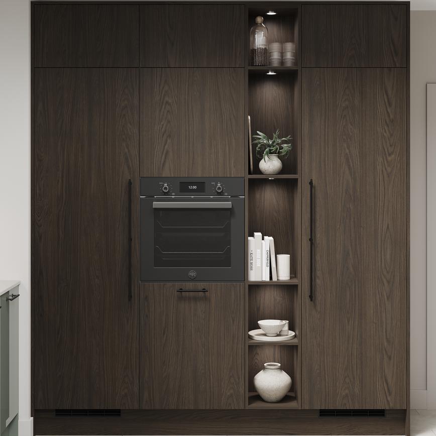 Hockley MG  Reed Green and  Textures Dark Oak Tower Units
