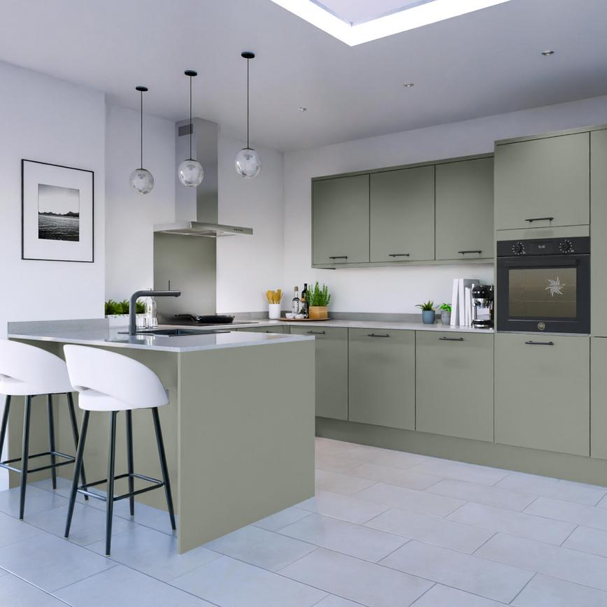 Hockley Mirror Gloss Reed Green EKES Peninsula