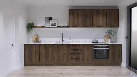 Hockley Textures Dark Oak EKES Single Wall