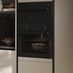 Hockley Super Matt Sand Grey & Textures Dark Oak Handleles Appliances