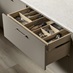 Hockley Super Matt Sand Grey Inframe Drawer Storage