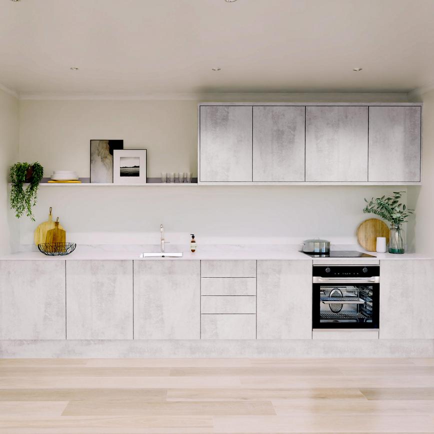 Hockley Textures White Stone Single Wall