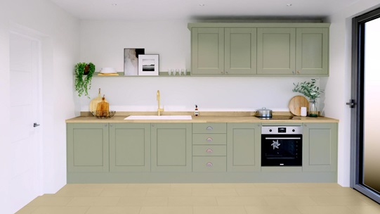 Halesworth Sage Green EKES Single Wall