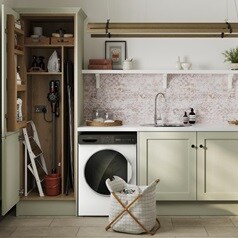 Halesworth Sage Green Utility Room