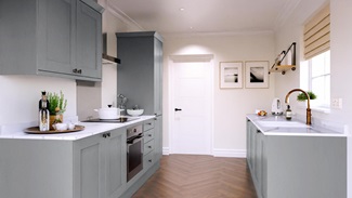 Halesworth Dusk Blue EKES Galley