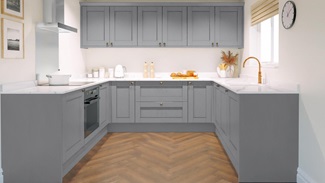 Halesworth Dusk Blue EKES U Shape