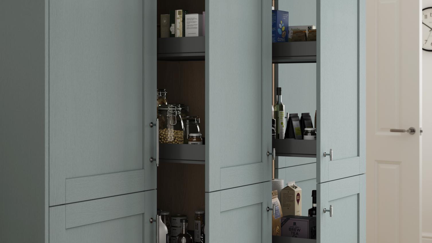 Halesworth Seafoam Storage Larder Additional