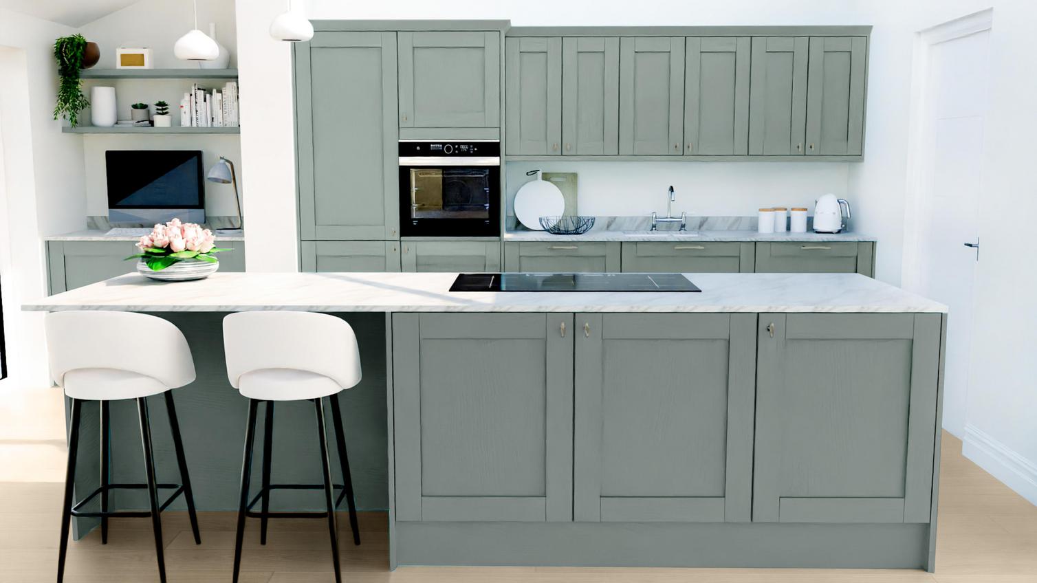 Halesworth Seafoam EKES Island