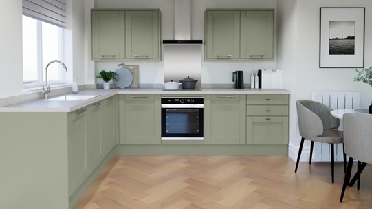 Halesworth Reed Green EKES L Shaped