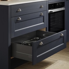 Bridgemere Navy Pan Drawer