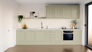 Bridgmere Sage Green EKES Set Shot Single Wall