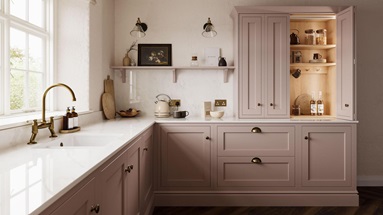 Ilfracombe Antique Rose Open Door Mock