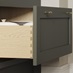 Ilfracombe Ash Green Open Drawer