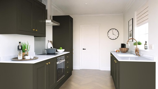 Ilfracombe Ash Green EKES SetShot Galley
