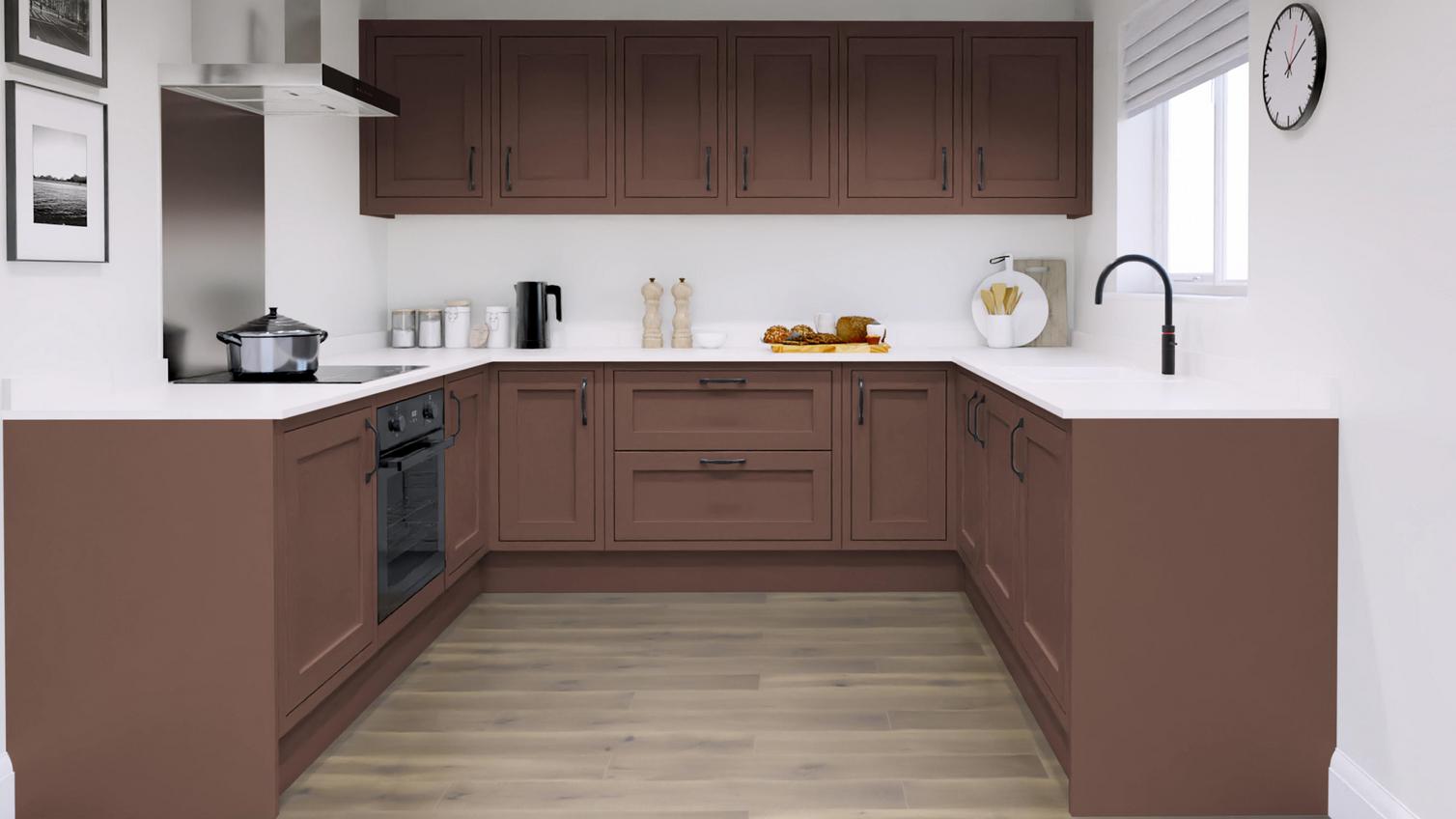 Ilfracombe Earth Red EKES SetShot UShaped CAD V1