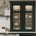 Ilfracombe Fir Green Open Cabinet