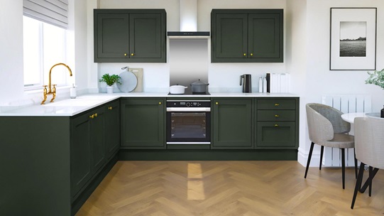 Ilfracombe Fir Green EKES SetShot LShaped CAD V1