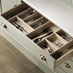 Ilfracombe Sage Green & Linen Open Drawer Cutlery