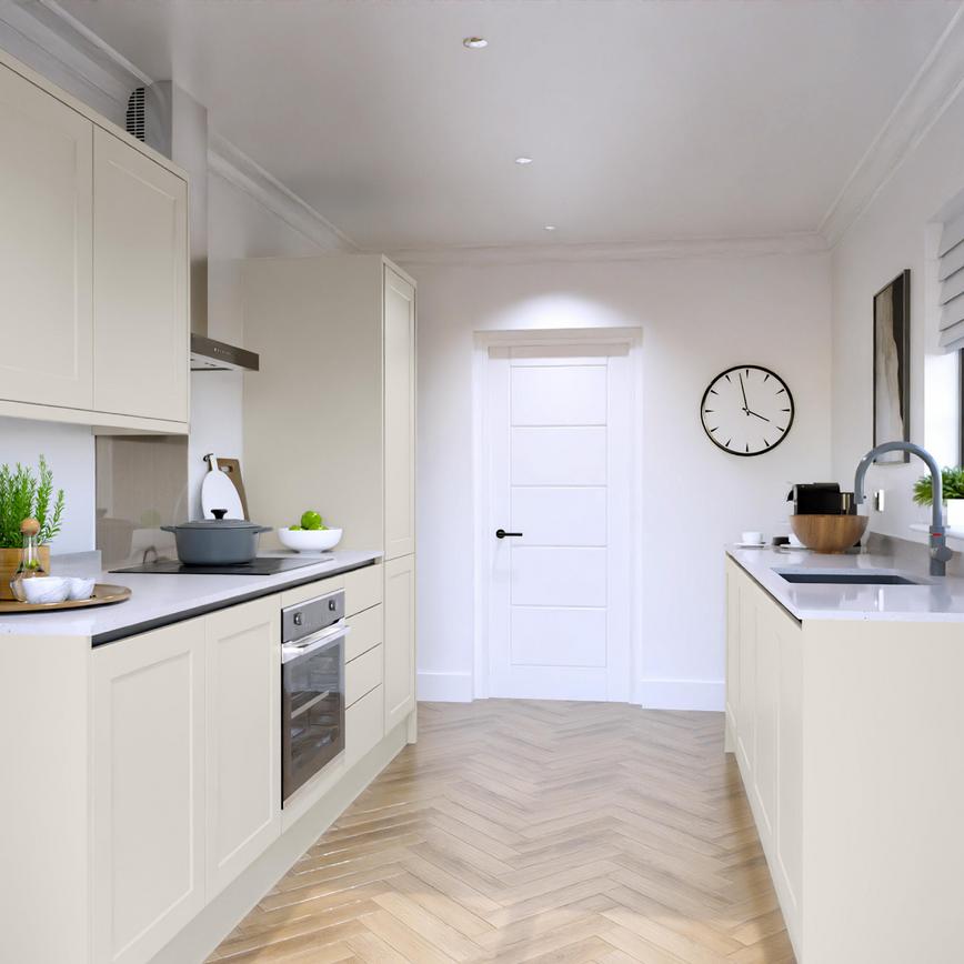 Frome Porcelain Handleless EKES Galley