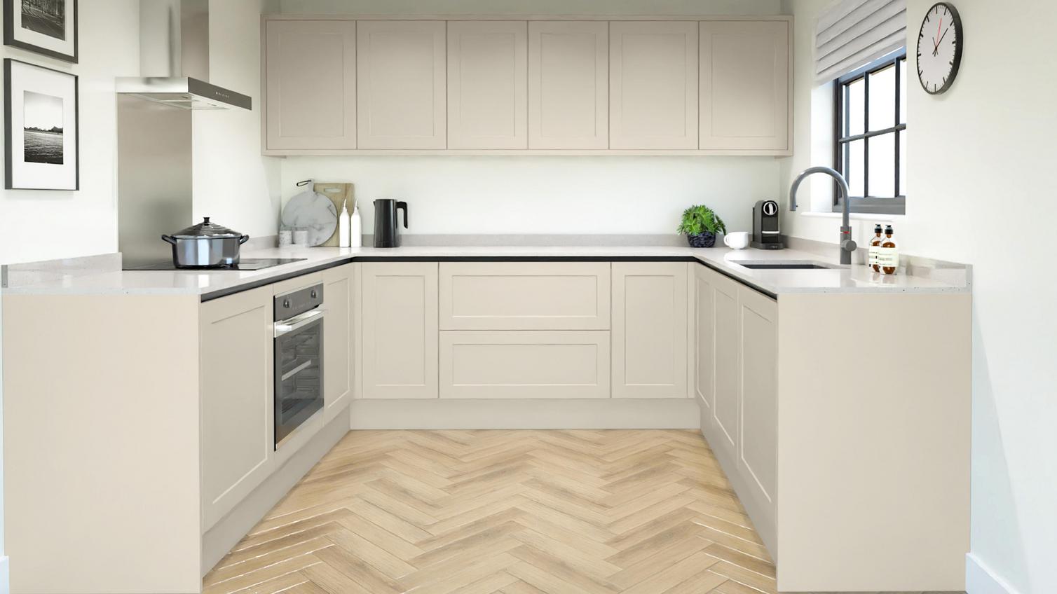 Frome Porcelain Handleless EKES UShaped