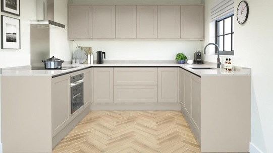 Frome Sandstone Handleless EKES UShaped