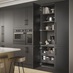 Frome Charcoal & Clerkenwell Matt Metallic Bronze TowerStorage