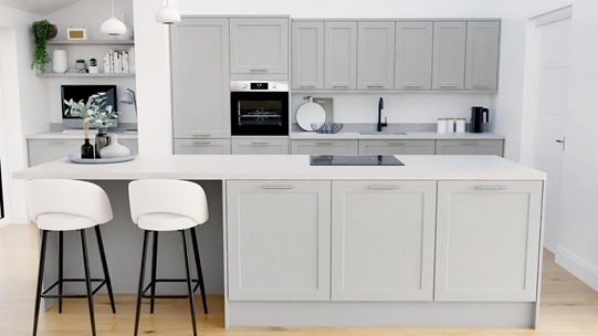 Frome Dove Grey EKES Set Shot Island