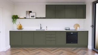 Frome Ash Green In Frame EKES Single Wall