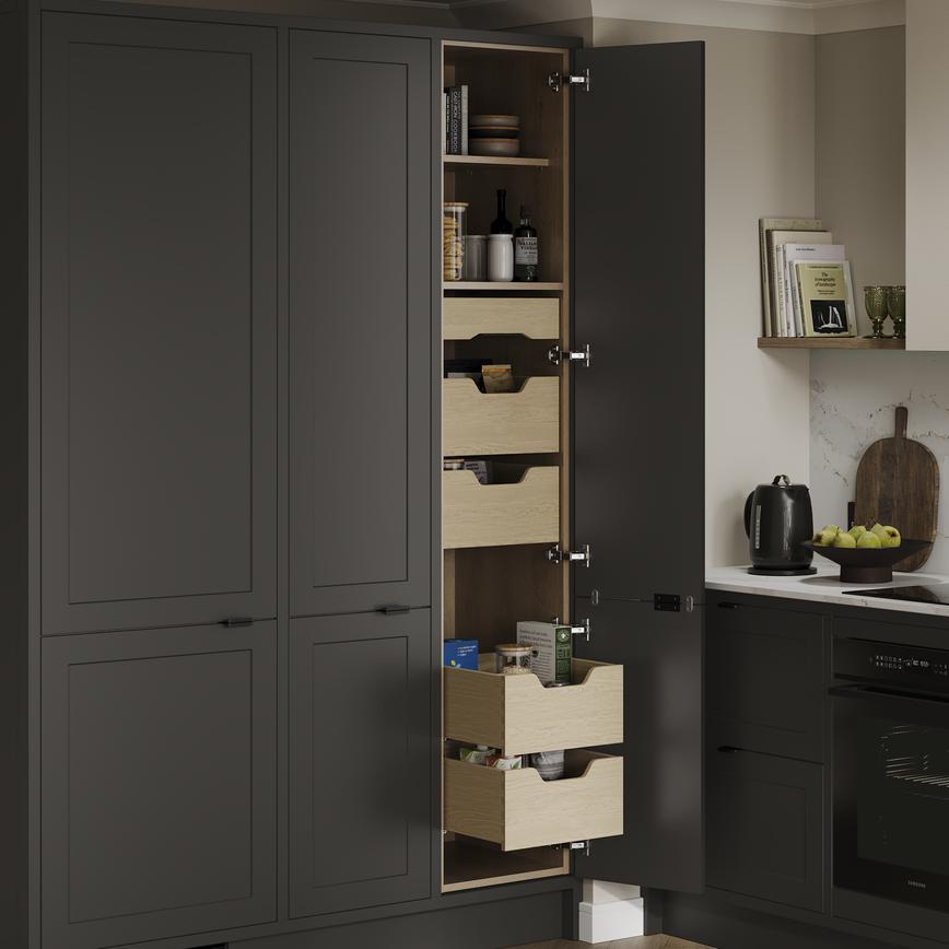 Frome Charcoal Inframe Tower Storage