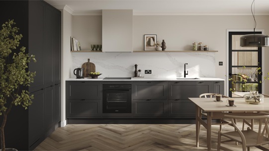 Frome Charcoal Inframe Main Kitchen Set Shot