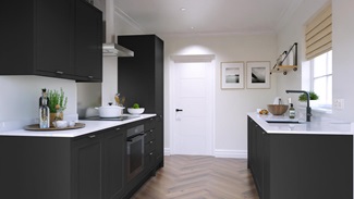 Frome Charcoal In Frame EKES Galley