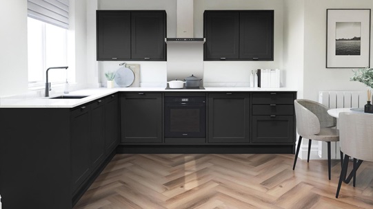 Frome Charcoal In Frame EKES LShaped