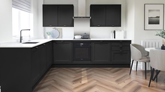 Frome Charcoal In Frame EKES LShaped