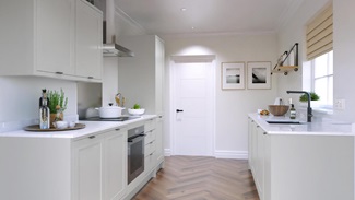 Frome Dove Grey In Frame EKES Galley