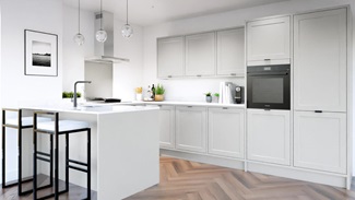 Frome Dove Grey In Frame EKES Peninsula