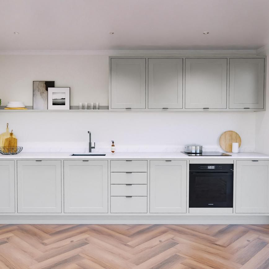 Frome Dove Grey In Frame EKES Single Wall