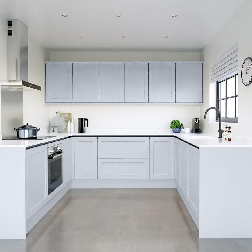 Frome Mist Handleless EKES Set Shot U-Shaped