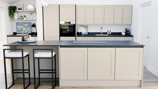 Frome_Pebble_Handleless_EKES_SetShot_Island_CAD