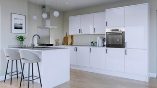 Winterton White Gloss EKES Peninsula