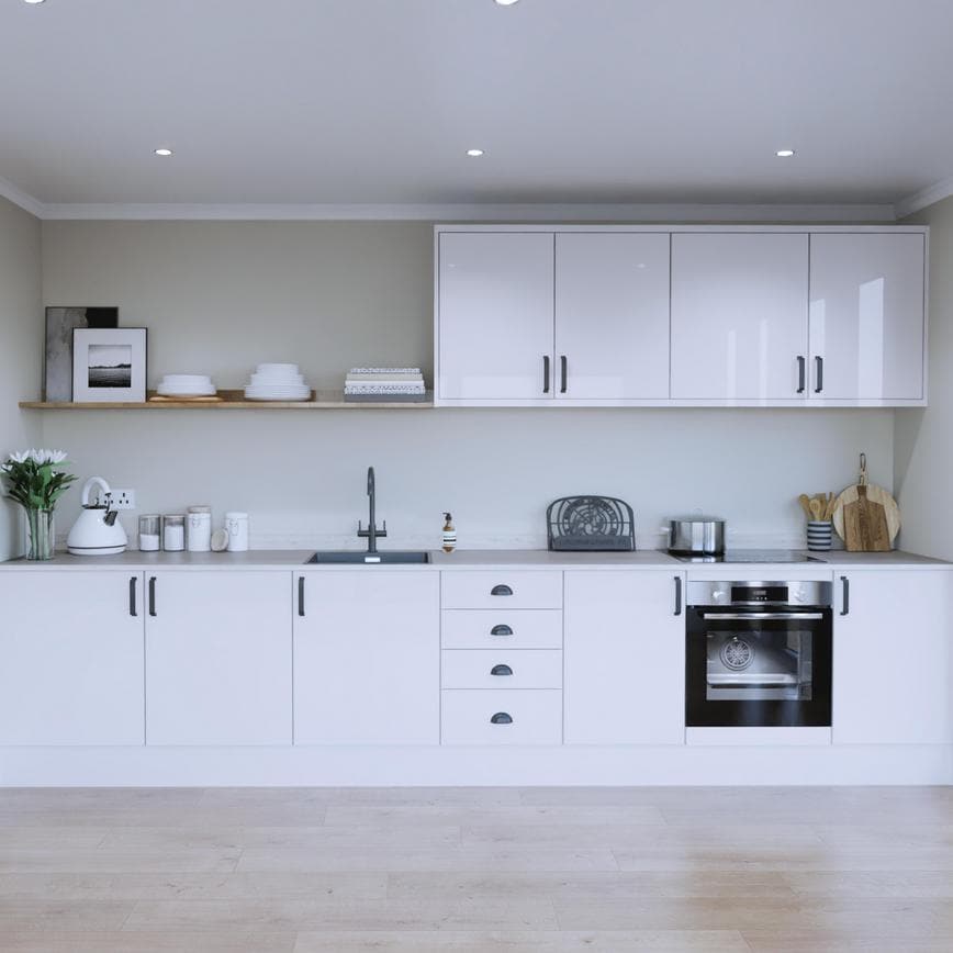 Winterton White Gloss EKES Single Wall