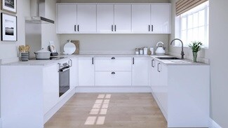Winterton White Gloss EKES U Shaped
