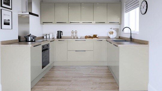 Winterton Sandstone Gloss EKES U Shaped