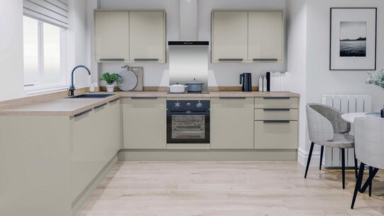 Winterton Sandstone Gloss EKES L Shape