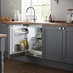 Lamona built-under integrated larder fridge