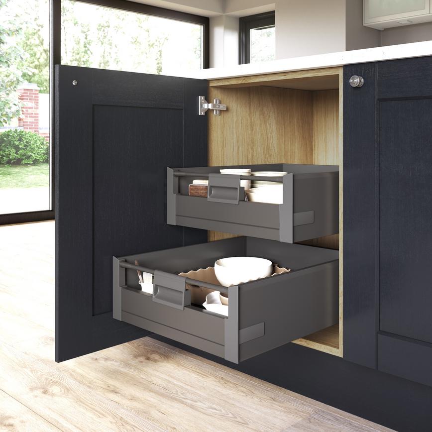 Fairford Dove Grey Deep Internal Storage Drawer