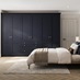 Halesworth Navy Bedroom One Wall Bedroom With Drawers