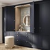 Halesworth Navy Bedroom LED Lights in The Warderobe